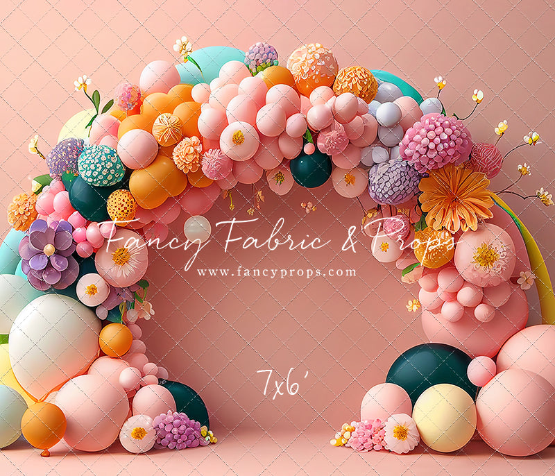 Rainbow Princess Paradise - Balloon Arch