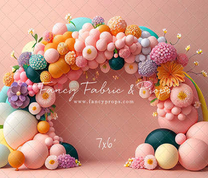 Rainbow Princess Paradise - Balloon Arch