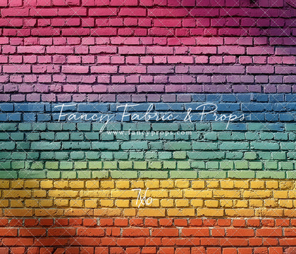 Rainbow Riot Brick - With Sweep Option