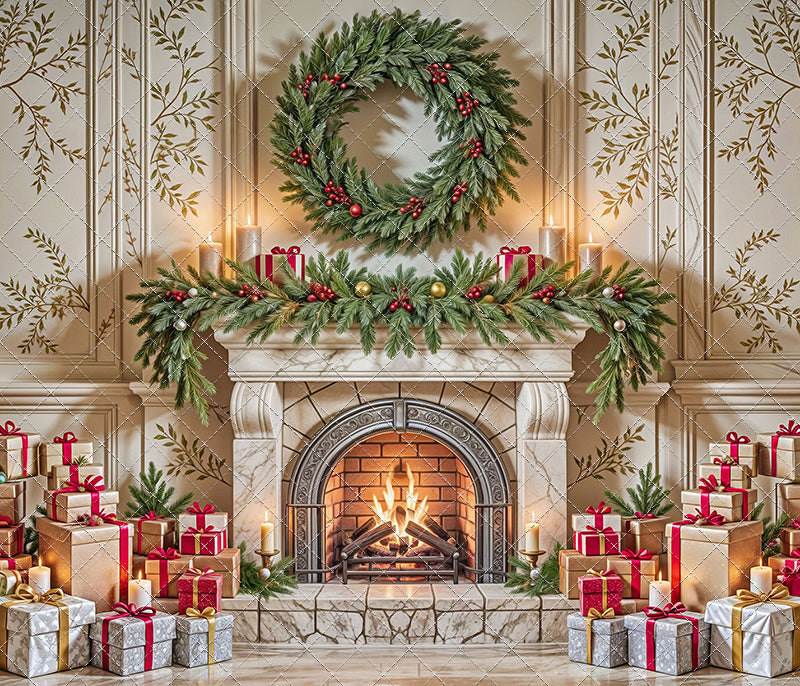 Regal Hearth & Holiday Cheer - with Sweep Option