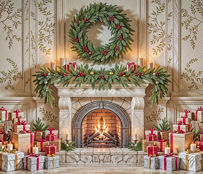 Regal Hearth & Holiday Cheer - with Sweep Option