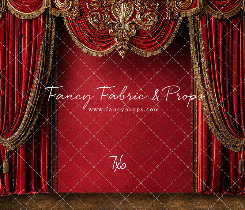 Regal Red Chamber Wall - With Sweep Option