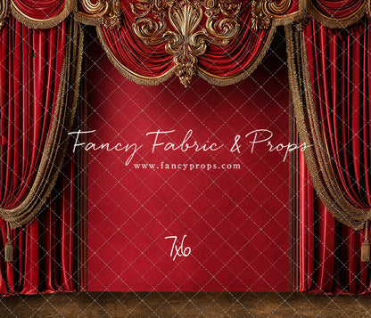 Regal Red Chamber Wall - With Sweep Option