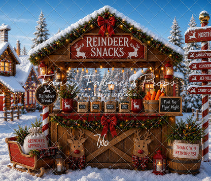Reindeer Snacks- With Sweep Option