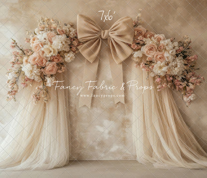 Ribboned Bloom  - With Sweep Option