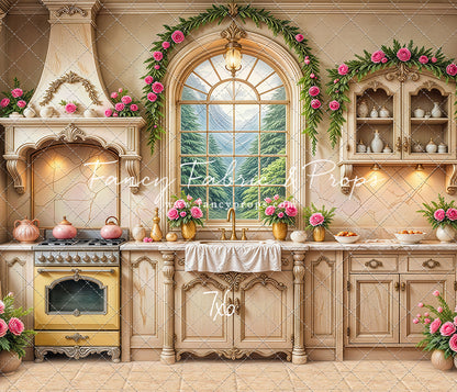 Rosewood Cottage Kitchen - With Sweep Option