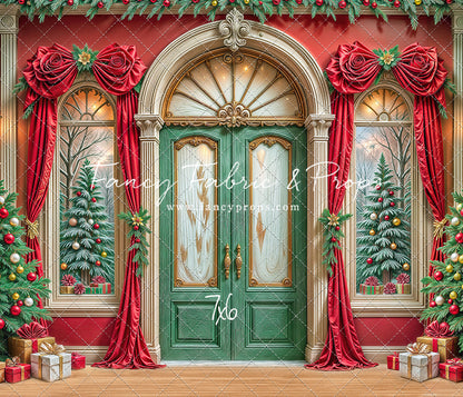 Rosy Holiday Hall - with Sweep Option