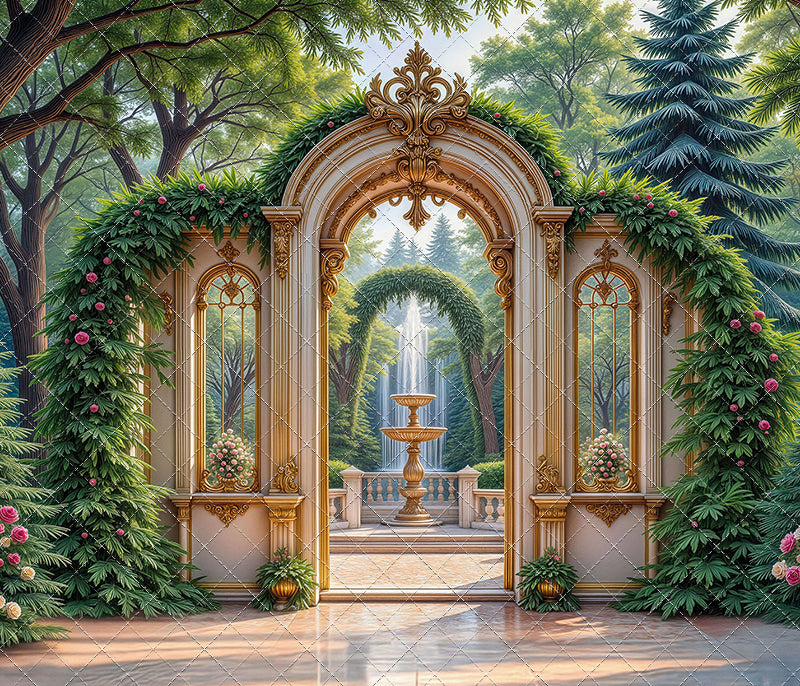 Royal Garden Gateway - With Sweep Option