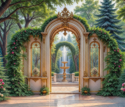 Royal Garden Gateway - With Sweep Option