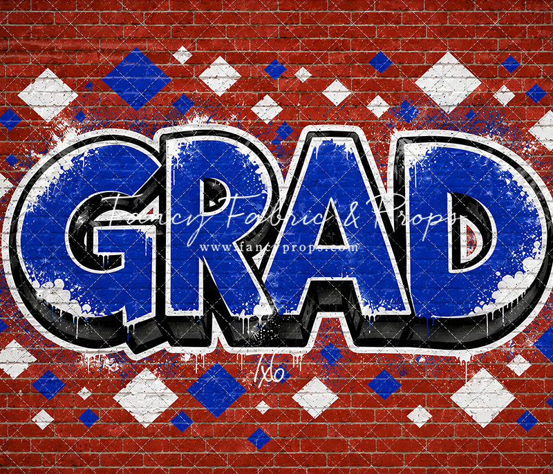 Royal & White Grad - With Sweep Option