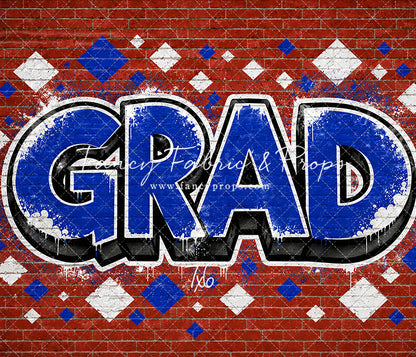 Royal & White Grad - With Sweep Option
