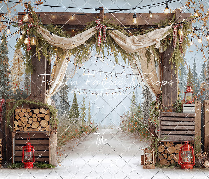 Rustic Winter Passage - With Sweep Option