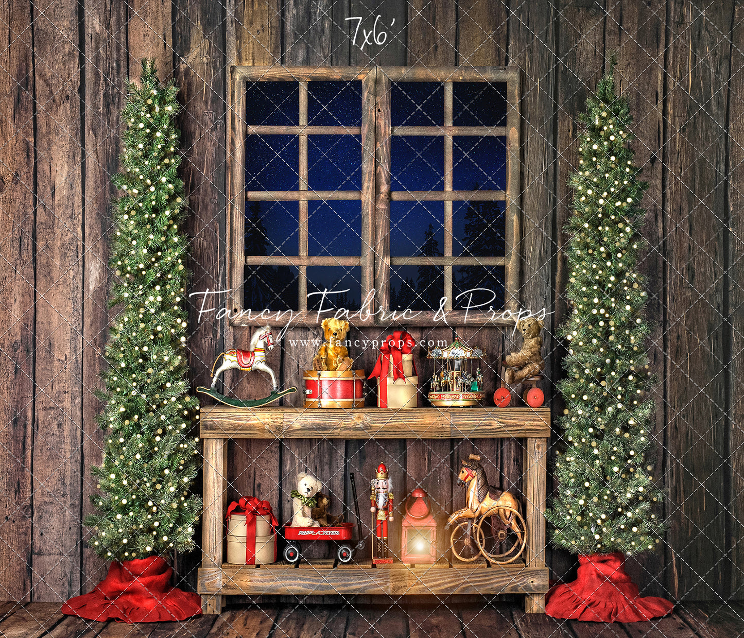 Rustic Workshop Window