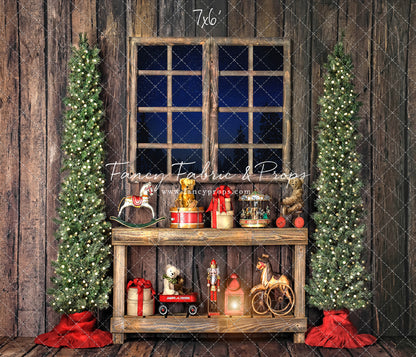 Rustic Workshop Window