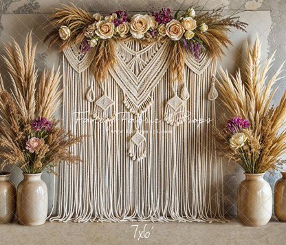 Rustic Woven Tapestry - With Sweep Option