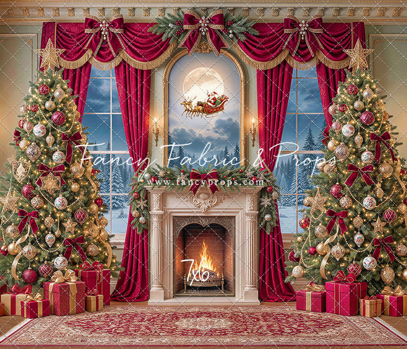 Santa's Midnight Flight - with Sweep Option