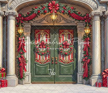 Santa's Sweet Entrance - with Sweep Option