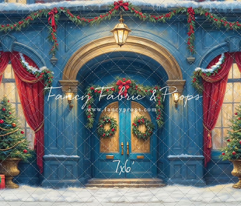 Sapphire Holiday Elegance - With Sweep Option