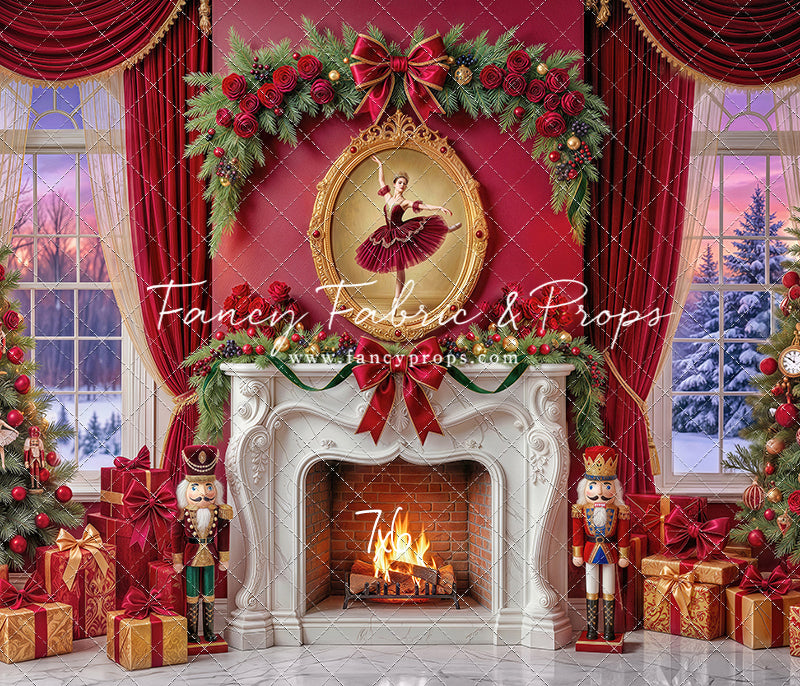 Scarlet Ballerina Christmas Room - with Sweep Option