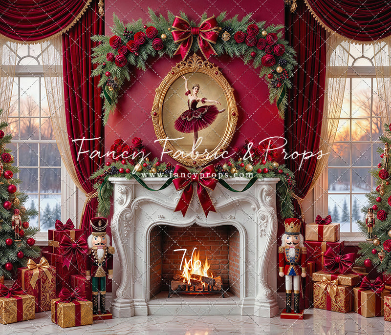 Scarlet Ballerina Christmas - with Sweep Option