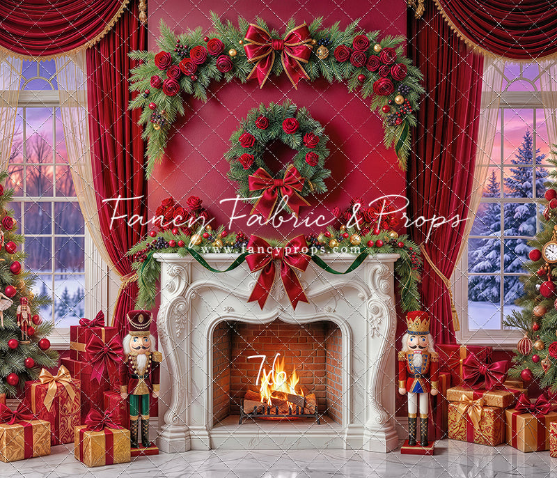 Scarlet Christmas Room - with Sweep Option