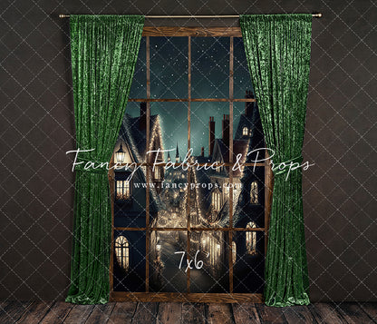 Serene Evergreen Village View