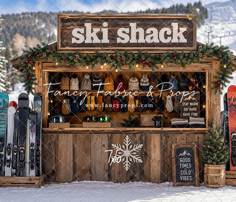 Snow Day Ski Shack - With Sweep Option