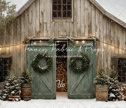 Snowfall Barn - with Sweep Option