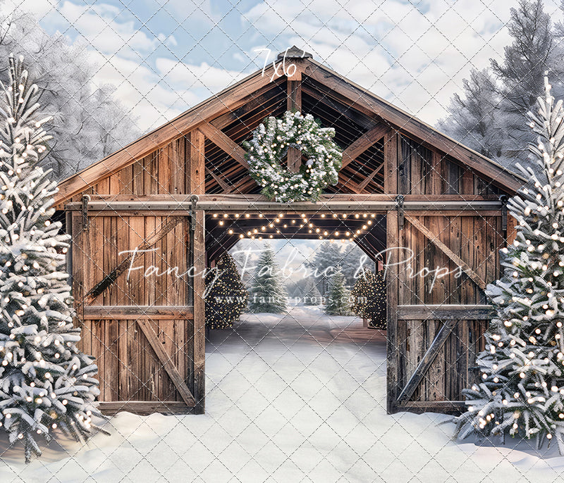 Snowy Mountain Tree Farm - with Sweep Option