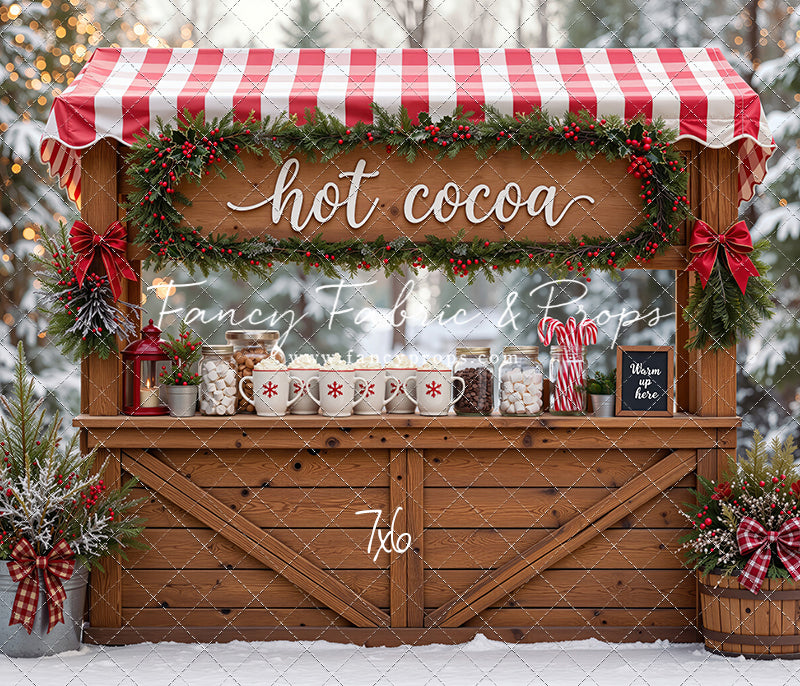 Snowy Sips Cocoa Bar - With Sweep Option
