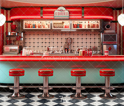 Soda Pop & Sock Hop Diner - With Sweep Option