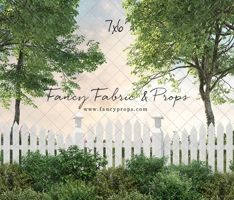 Spring Sunrise Garden Gate