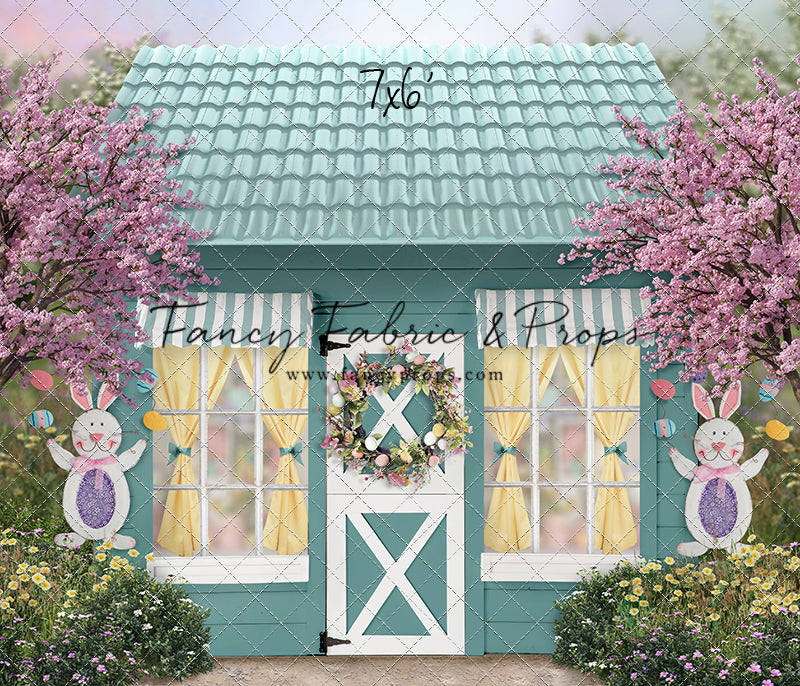 Spring in Bloom Bunny House