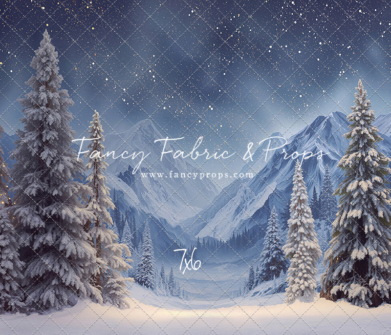 Starlit Alpine Winter - with Sweep Option