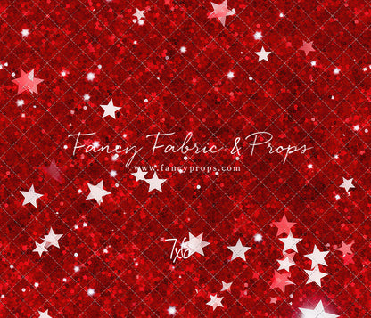 Starry Red Sparkle