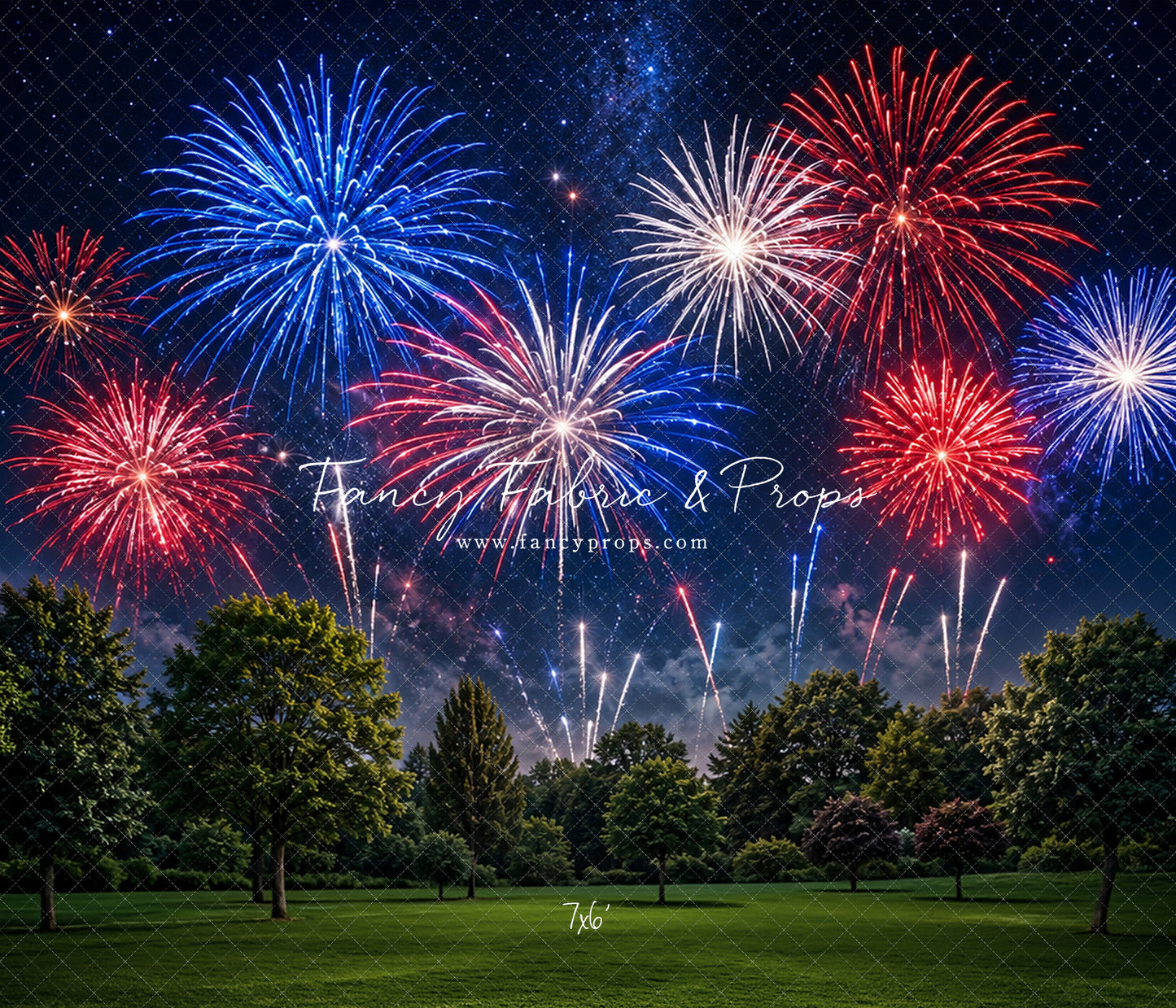 Stars, Stripes & Sparkles - With Sweep Option