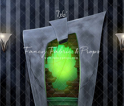 Strange & Unusual Fireplace - With Sweep Option