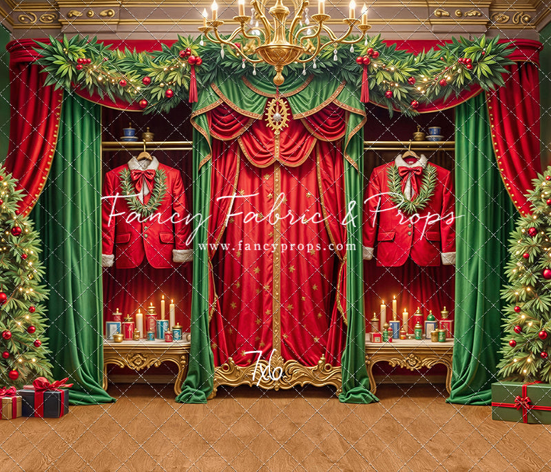 Suiting Up Santa - with Sweep Option