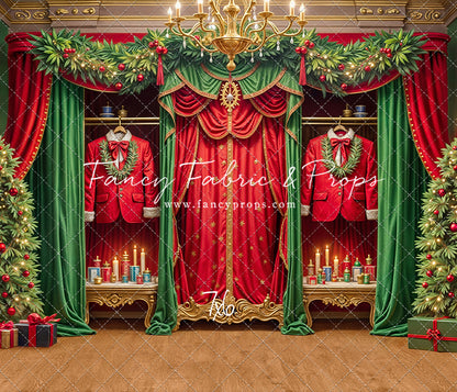 Suiting Up Santa - with Sweep Option