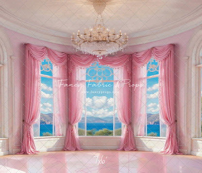 Summer Season Victorian Window - Marble Floor - With Sweep Option