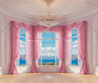 Summer Season Victorian Window - Wood Floor - With Sweep Option