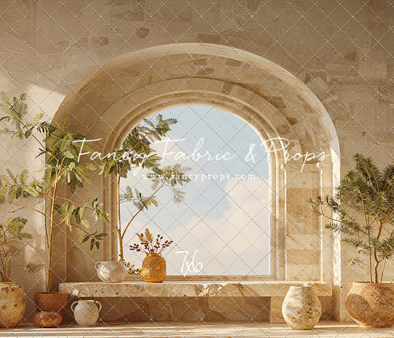 Sunlit Courtyard - With Sweep Option
