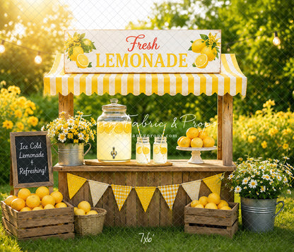 Sunny Days Lemonade Stand - With Sweep Option