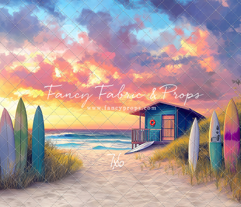 Sunset Surf Shack - With Sweep Option