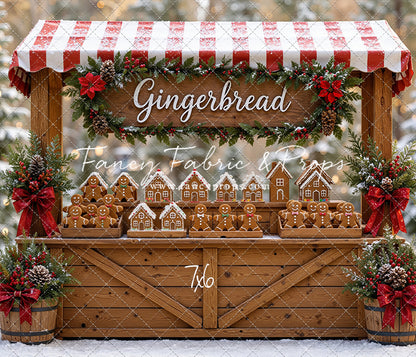 Sweet Spruce Gingerbread Stand - With Sweep Option