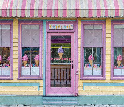 Sweet Summer Ice Cream Shop - With Sweep Option