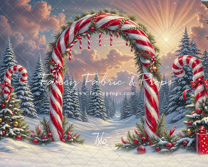 Sweet Trail To Santa - with Sweep Option