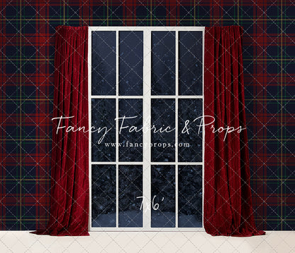 Tartan Traditional Mantle Window
