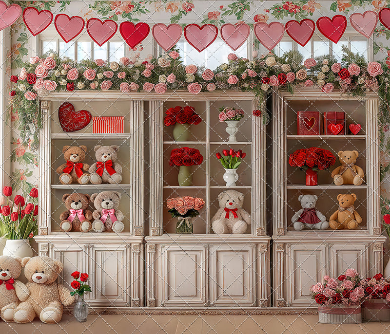Teddy's Sweetheart Corner - With Sweep Option