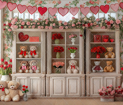 Teddy's Sweetheart Corner - With Sweep Option